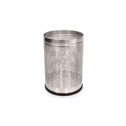Stainless Steel Dustbin Perforated Medium